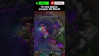 Yo solo queria escapar del Morde y encontré una kill #leagueoflegends #lol #reels #clip #support