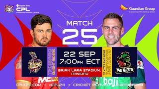 LIVE | Trinbago Knight Riders vs St Kitts & Nevis Patriots | CPL 2024