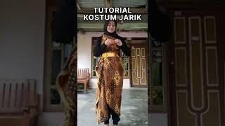 Tutorial Kostum Jarik Simpel dan Mudah !!  #diy #tutorial#kostumtari #kostumkarnaval #kostumunik