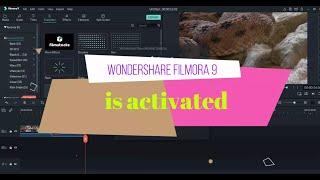 wondershare filmora9 free with key