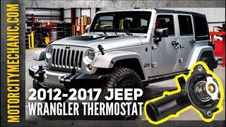 2012-2017 JEEP WRANGLER 3.6L THERMOSTAT REPLACEMENT