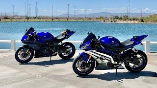 Two Yamaha YZF-R7 vs Two Yamaha YZF-R6