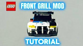 FRONT GRILL MOD TUTORIAL FOR BMW M3 | LEGO