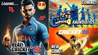 Real Cricket 25 Finally Update!  WCC4 Android/iOS  Cricket 26 finally Here  RC™ Swipe Update!