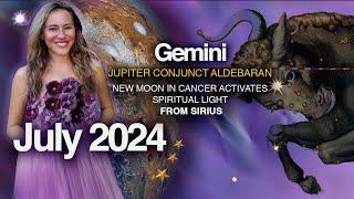 GEMINI July 2024: Jupiter Kisses the Luckiest Star! Success Portal Opens