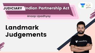 The Indian Partnership Act,1932 | Landmark Judgements | Judiciary Preparation | Anoop Upadhyay