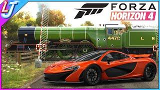 Forza Horizon 4 - The Flying Scotsman - Train VS Car (Race)