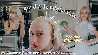 vlog aleatório: estragando meu cabelo, academia, cozinhando etc