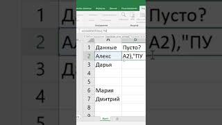 Excel с нуля. Очень полезные функции ЕСЛИ+ ЕПУСТЛ