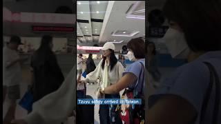 TZUYU SAFELY ARRIVED AT TAIWAN #twice #twicetzuyu #tzuyu #tzuyutwice #taiwan #tzu #arrival