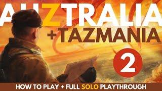 Auztralia Board Game | Part 2 | Solo Playthrough with Tazmania Expansion