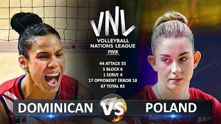 Dominican Republic vs Poland | Women's VNL 2024
