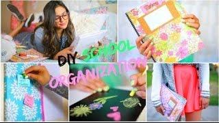 Back to School: DIY Organization! School Supplies & Room decor!