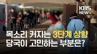 3단계 상향 기준 ‘방역통제망 상실-의료체계 붕괴’…아직은 아니다 / KBS