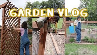 GARDEN VLOG | taking care of my neglected garden structure