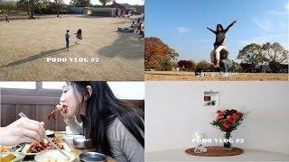 VLOG 신혼일기 #02 / Podo포도 / 집순이의 충남 서산 당일치기 여행, 꽃배달 MOOOI, 서산 꽃게장, 해미읍성, 카페 기록