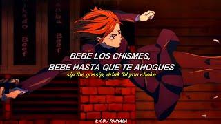 Jujutsu kaisen | Måneskin Gossip | Lyrics & Sub Español [AMV]