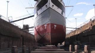 The Tall Ship (Glenlee) Garvel Restoration 2010