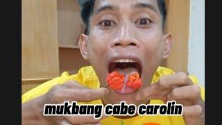 GILA‼️mukbang cabe carolin