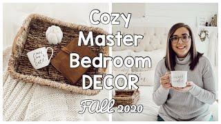 COZY BEDROOM FALL DECOR | FALL 2020 DECORATE WITH ME | FARMHOUSE DECORATING IDEAS | HOUSE + HOLM