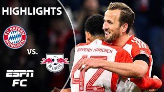  Kane came to PLAY  Bayern Munich vs. RB Leipzig | Bundesliga Highlights | ESPN FC