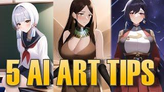 5 Tips to Create Better AI Anime Art (Prompts Tutorial)