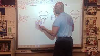 Fractions of sets using algebra