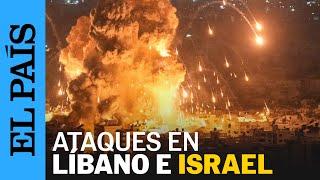 GUERRA ISRAEL | Intensos bombardeos en Beirut (Líbano) y ataques en Haifa (Israel) | EL PAÍS