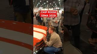 CHIP FOOSE '70 Chevelle Motor Reveal at SEMA 2023! #chipfoose #sema #chevelle