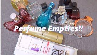 Perfume Empties Review! Luxury and Affordable perfumes