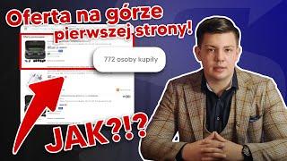 [PRZYKŁAD] Oferta w 3 dni na Górze pierwszej strony ALLEGRO? Jak to zrobić?