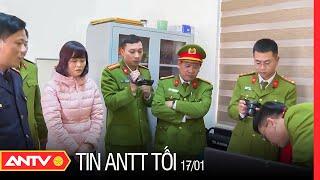 Tin an ninh trật tự nóng mới nhất 24h tối 17/01/2023 | Tin tức thời sự Việt Nam mới nhất | ANTV