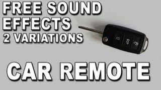 Car Remote Sound Effect Free Download