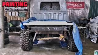 Project done Nissan patrol Gq convert to pickup | PITBULLBARS4X4 subscribe n share