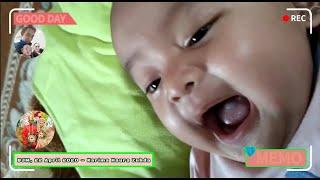 Bayi Umur 4 Bulan Mulai Belajar Ngoceh #KarimaHauraZuhda #Ngoceh #Lucu