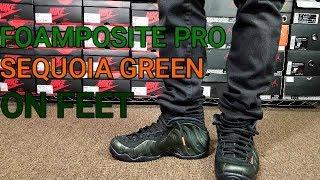 NIKE FOAMPOSITE PRO SEQUOIA REVIEW & ON FEET