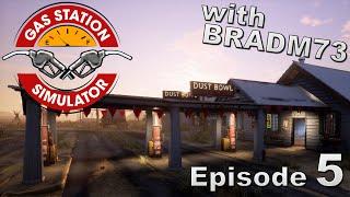 GAS STATION SIMULATOR - Is it AWESOME?? - Episode 5 - It's getting hectic!!