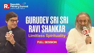 Gurudev Sri Sri Ravishankar at Republic Plenary Summit 2025 | Spiritual Superpower