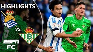  STALEMATE!  Real Sociedad vs. Real Betis | LALIGA Highlights | ESPN FC