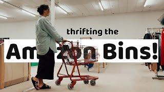 Thrifting Amazon Bins + Thrift Haul!
