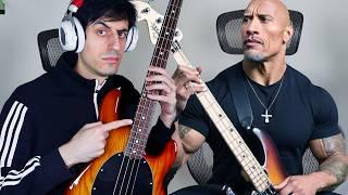 Teaching The Rock How To Play BASS