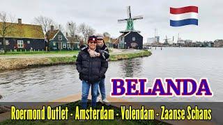 EXPLORING DESTINASI WISATA DI BELANDA | ROERMOND OUTLET | ZAANSE SCHANS | VOLENDAM | AMSTERDAM