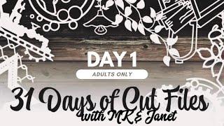 Scrapbooking Process Video: Adults Only (31 Days of Cutfiles - Day 1)