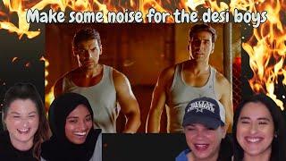Americans' react to Make Some Noise For Desi Boyz | Title Song | Akshay Kumar, John Abraham