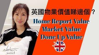 英國物業價值睇邊個？Home Report Value | Market Value | Done Up Value