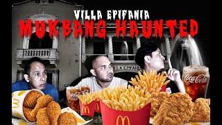 3AM MUKBANG SA HAUNTED HOUSE  VILLA EPIFANIA | CHALLENGE