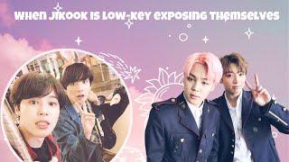 When Jikook is low-key exposing themselves