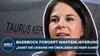 KRIEG IN DER UKRAINE: Ampel-Zoff! „Wer Frieden will…“ Annalena Baerbock will Waffenlieferung