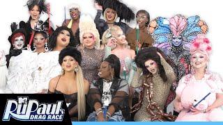 The Cast of RuPaul's Drag Race Season 17 Plays Who's Who