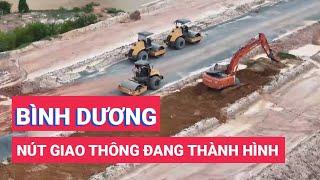 Vành đai 3 ngang quốc lộ 13 và Mỹ Phước Tân Vạn ở Bình Dương đang thành hình